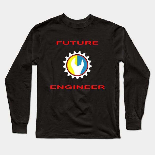 future engineer mechanical engineering Long Sleeve T-Shirt by PrisDesign99